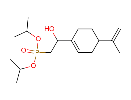 Molecular Structure of 146286-13-7 ([2-Hydroxy-2-(4-isopropenyl-cyclohex-1-enyl)-ethyl]-phosphonic acid diisopropyl ester)