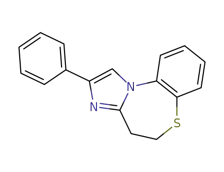 13-phenylimidazo<2,1-d><1,5>benzothiazepine