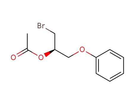 2-Propanol, 1-bromo-3-phenoxy-, acetate, (R)-