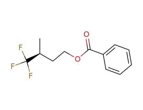 1-Butanol, 4,4,4-trifluoro-3-methyl-, benzoate, (S)-