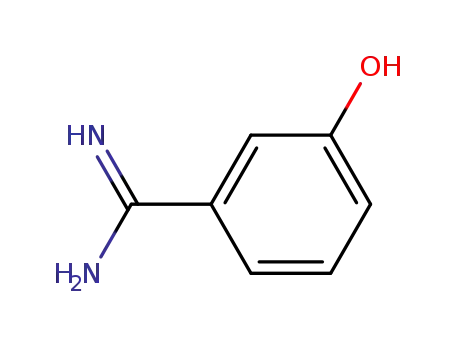 Molecular Structure of 24722-35-8 (3-hydroxybenzamidine)