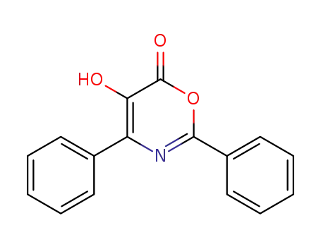 2,4-diphenyl-5-hydroxy-1,3-oxazin-6(6H)-one