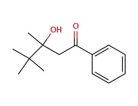 Molecular Structure of 42095-26-1 (1-Pentanone, 3-hydroxy-3,4,4-trimethyl-1-phenyl-)