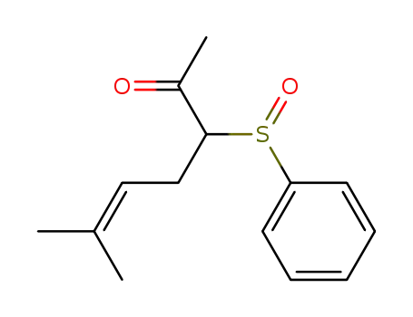 2-methyl-5-phenylsulphinylhept-2-en-6-one