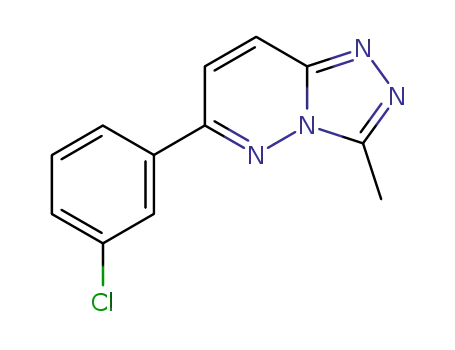 6-(3-chloro-phenyl)-3-methyl-[1,2,4]triazolo[4,3-<i>b</i>]pyridazine