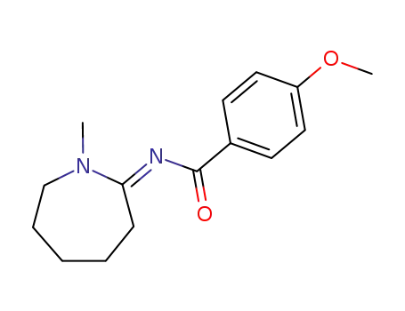 4-Methoxy-N-[1-methyl-azepan-(2E)-ylidene]-benzamide
