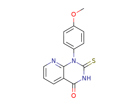 Pyrido[2,3-d]pyrimidin-4(1H)-one,2,3-dihydro-1-(4-methoxyphenyl)-2-thioxo-