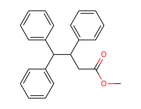 Molecular Structure of 146035-42-9 (3,4,4-triphenyl-butyric acid methyl ester)