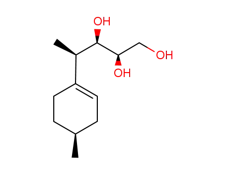 (2R,3R,4R)-4-((S)-4-Methyl-cyclohex-1-enyl)-pentane-1,2,3-triol