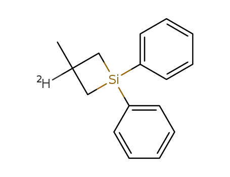 3-Deuterio-3-methyl-1,1-diphenyl-1-silacyclobutane