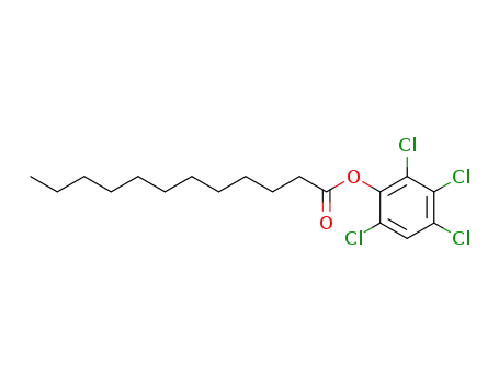 Dodecanoic acid 2,3,4,6-tetrachloro-phenyl ester