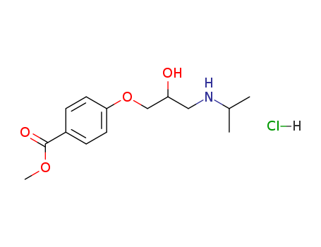4-(2-Hydroxy-3-isopropylaminopropoxy)benzoic Acid Methyl Ester Hydrochloride