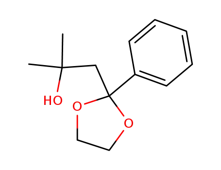 4,4-ethylenedioxy-2-methyl-4-phenylbutan-2-ol