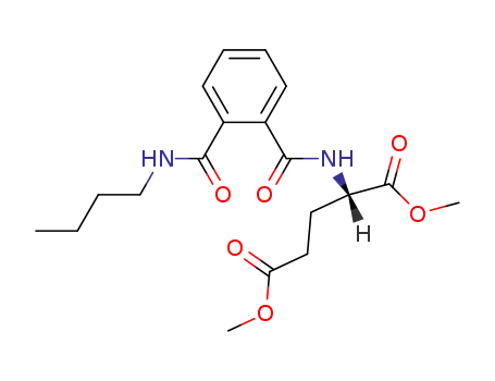 L-Glutamic acid, N-[2-[(butylamino)carbonyl]benzoyl]-, dimethyl ester