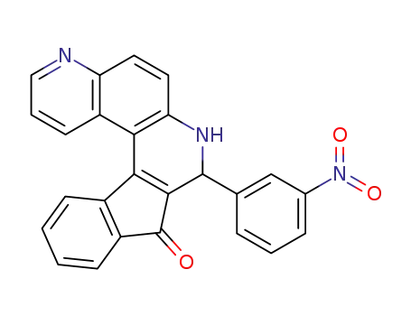 8-(3-Nitro-phenyl)-7,8-dihydro-4,7-diaza-indeno[2,1-c]phenanthren-9-one