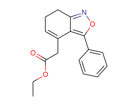 4-ethoxycarbonylmethyl-3-phenyl-6,7-dihydro<2,1>benzisoxazole