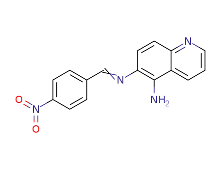 N<sup>6</sup>-[1-(4-Nitro-phenyl)-meth-(E)-ylidene]-quinoline-5,6-diamine