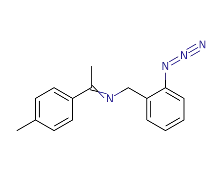 (2-Azido-benzyl)-[1-p-tolyl-eth-(Z)-ylidene]-amine