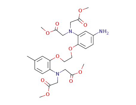 [(5-Amino-2-{2-[2-(bis-methoxycarbonylmethyl-amino)-5-methyl-phenoxy]-ethoxy}-phenyl)-methoxycarbonylmethyl-amino]-acetic acid methyl ester