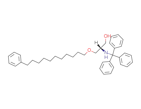 1-O-(11-phenylundecyl)-2-tritylamino-2-deoxy-sn-glycerol
