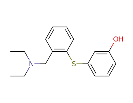 Phenol, 3-[[2-[(diethylamino)methyl]phenyl]thio]-