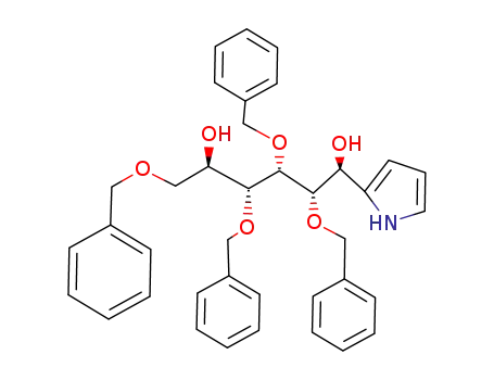 2-(2,3,4,6-tetra-O-benzyl-D-glycero-D-gulo-hexitol-1-yl)pyrrole