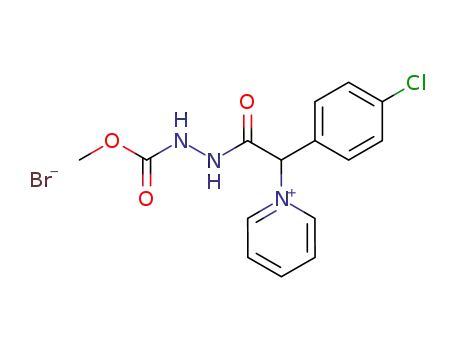 N-<α-(methoxycarbonylhydrazinocarbonyl)-p-chlorobenzyl>pyridinium bromide