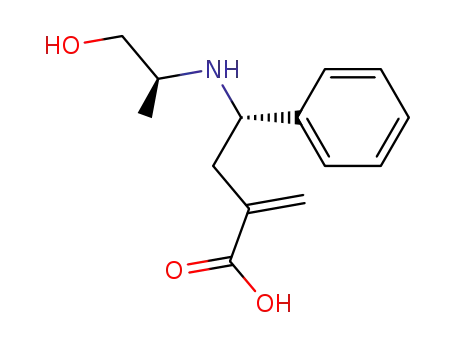 (S)-4-((S)-2-Hydroxy-1-methyl-ethylamino)-2-methylene-4-phenyl-butyric acid