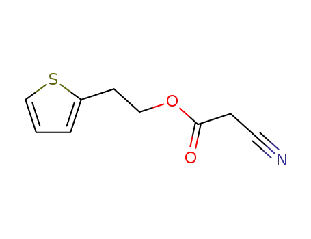 Cyano-acetic acid 2-thiophen-2-yl-ethyl ester