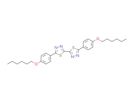 2,2'-Bi-1,3,4-thiadiazole, 5,5'-bis[4-(hexyloxy)phenyl]-