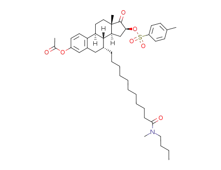 N-n-butyl-N-methyl-11-<16'β-<(p-tolylsulfonyl)oxy>-3'-acetoxy-17'-oxoestra-1',3',5'(10')-trien-7'α-yl>undecanamide