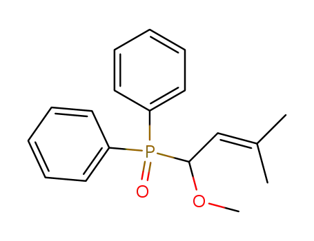 4-diphenylphosphinoyl-4-methoxy-2-methylbut-2-ene