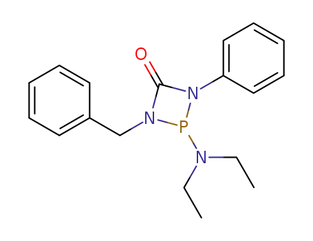 1-Benzyl-2-diethylamino-3-phenyl-[1,3,2]diazaphosphetidin-4-one