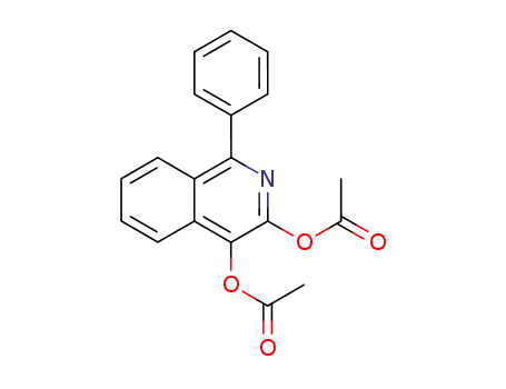 3,4-Isoquinolinediol, 1-phenyl-, diacetate (ester)