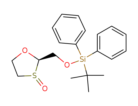 tert-Butyl-((R)-3-oxo-3λ<sup>4</sup>-[1,3]oxathiolan-2-ylmethoxy)-diphenyl-silane