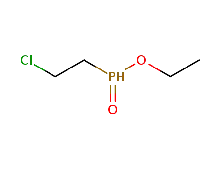 Molecular Structure of 41044-32-0 (Phosphinic acid, (2-chloroethyl)-, ethyl ester)