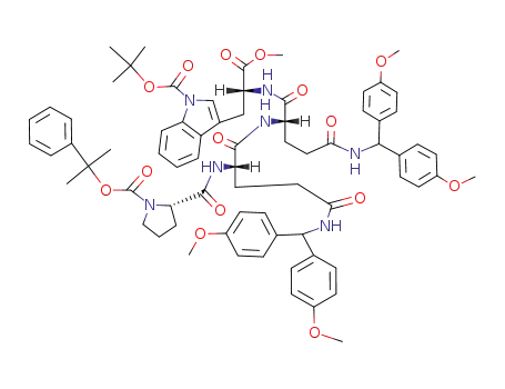 Ppoc-Pro-Gln(Mbh)-Gln(Mbh)-D-Trp(Boc)-OMe