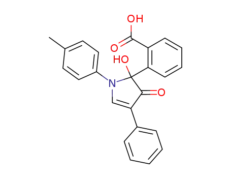 5-(2-carboxyphenyl)-5-hydroxy-1-(4-methylphenyl)-3-phenyl-2-pyrrolin-4-one