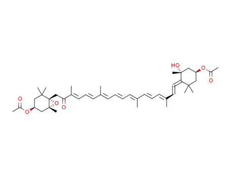 Molecular Structure of 3351-87-9 (fucoxanthin monoacetate)