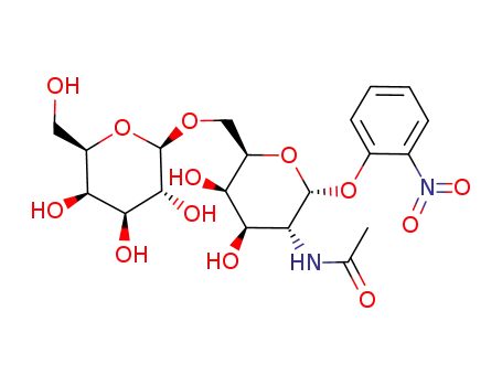 2-니트로페닐-2-아세트아미도-2-데옥시-6-O-베타 갈락토피라노실-알파 갈락토피라노시드