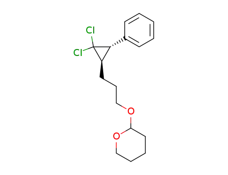 2-(2,2-dichloro-t-3-phenyl-r-1-cyclopropyl)-1-propanol-tetrahydro-2-pyranyl ether