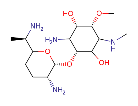 Molecular Structure of 54783-95-8 (fortimicin B)