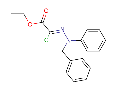N-Methylphenyl-N-chloro(phenylhydrazono)acetic acid ethyl ester