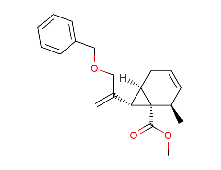 (1S,2R,6R,7S)-7-(1-Benzyloxymethyl-vinyl)-2-methyl-bicyclo[4.1.0]hept-3-ene-1-carboxylic acid methyl ester
