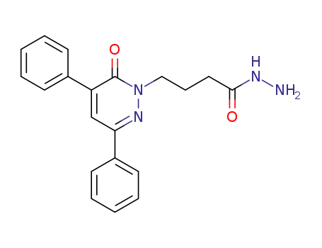 4-(6-Oxo-3,5-diphenyl-6H-pyridazin-1-yl)-butyric acid hydrazide