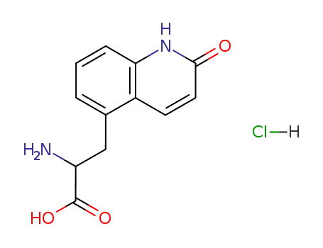 2-Amino-3-(2-oxo-1,2-dihydro-quinolin-5-yl)-propionic acid; hydrochloride