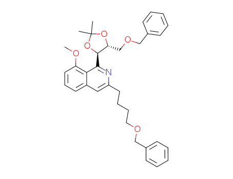 3-(4-benzyloxybutyl)-1-<(4S,5R)-5-benzyloxymethyl-2,2-dimethyl-1,3-dioxolane-4-yl>-3-methoxyphenyl-2-hexanone