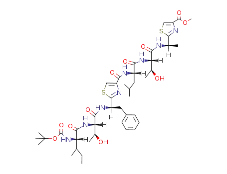 C<sub>44</sub>H<sub>64</sub>N<sub>8</sub>O<sub>11</sub>S<sub>2</sub>