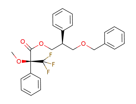 (S)-3,3,3-Trifluoro-2-methoxy-2-phenyl-propionic acid (S)-3-benzyloxy-2-phenyl-propyl ester