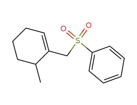 Benzene, [[(6-methyl-1-cyclohexen-1-yl)methyl]sulfonyl]-